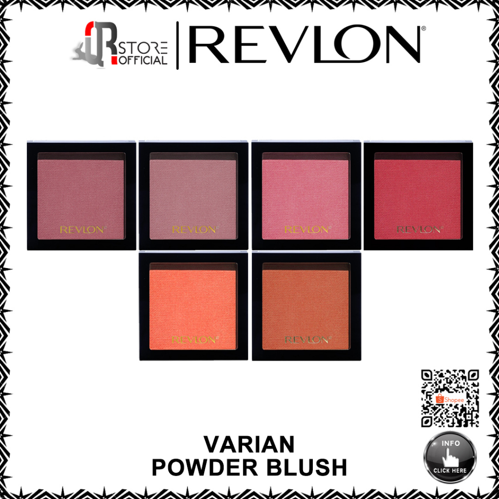 Jual REVLON POWDER BLUSH WITH BRUSH BLUSH ON BLUSHON BLUSHER CHEEK