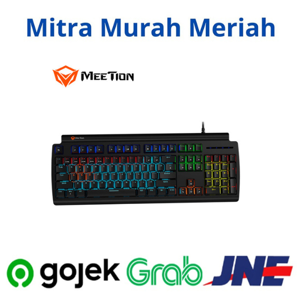 Jual Keyboard Gaming Red Switch Rgb Mechanical Mk Rd Meetion Shopee