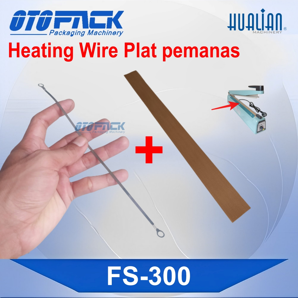 Jual FS300 Element Heating Wire Hand Impulse Sealer 30cm Elemen Kawat