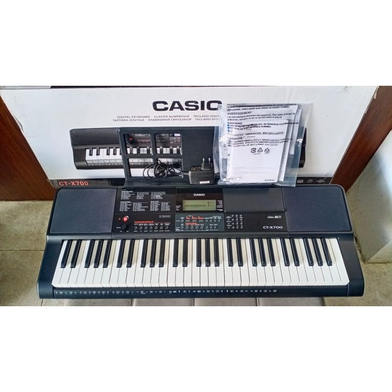 Jual Casio Keyboard CTX-700, Garansi Resmi CASIO 1 Tahun CT-X700 CTX ...