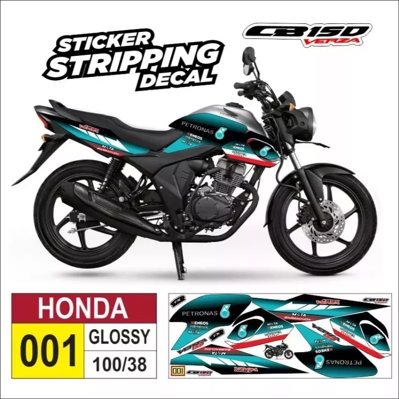 Jual Striping Motor Honda Verza Cb Variasi Petronas Sticker Cb