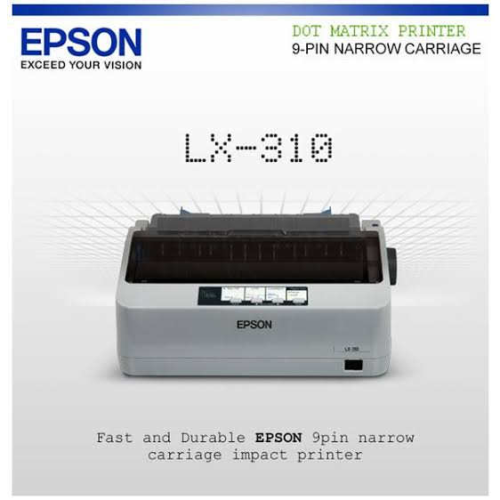 Jual Printer Epson Kwitansi Dot Matrix Lx310 Lx 310 Lx310 Garansi 18 Bulan Shopee Indonesia 0023