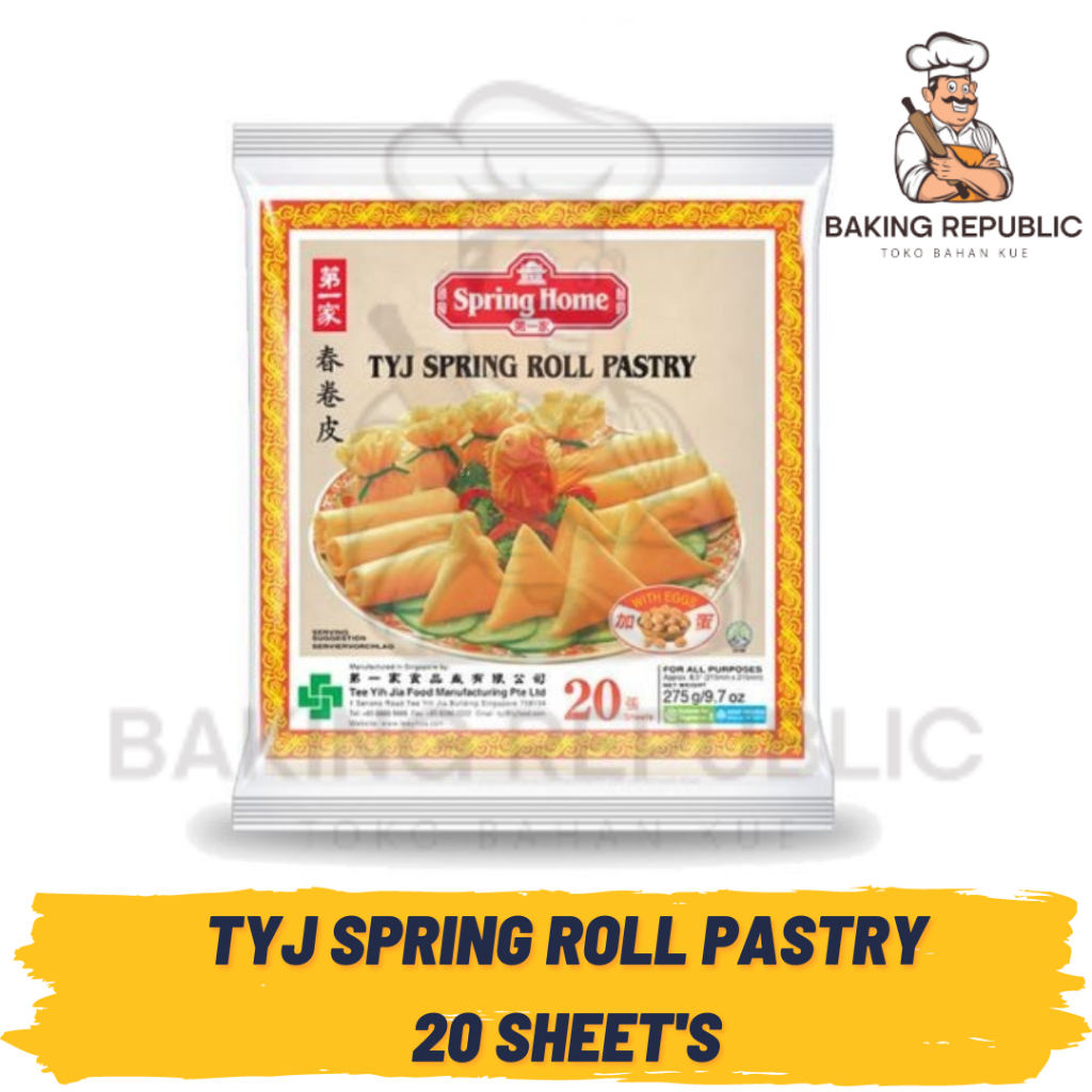 Spring Home TYJ Spring Roll Pastry 20 Sheets 275 g