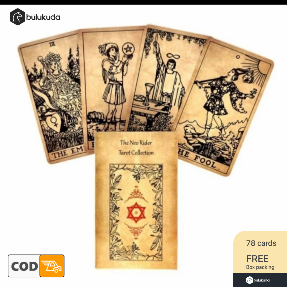 Jual The Neo Rider Tarot Collection 78 Cards PDF English Booklet ...