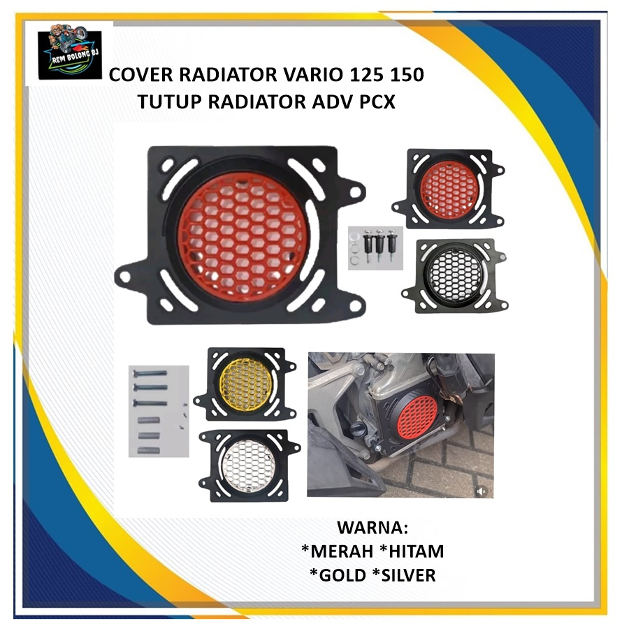 Jual COVER RADIATOR VARIO 125 150, TUTUP RADIATOR ADV PCX (61) | Shopee ...