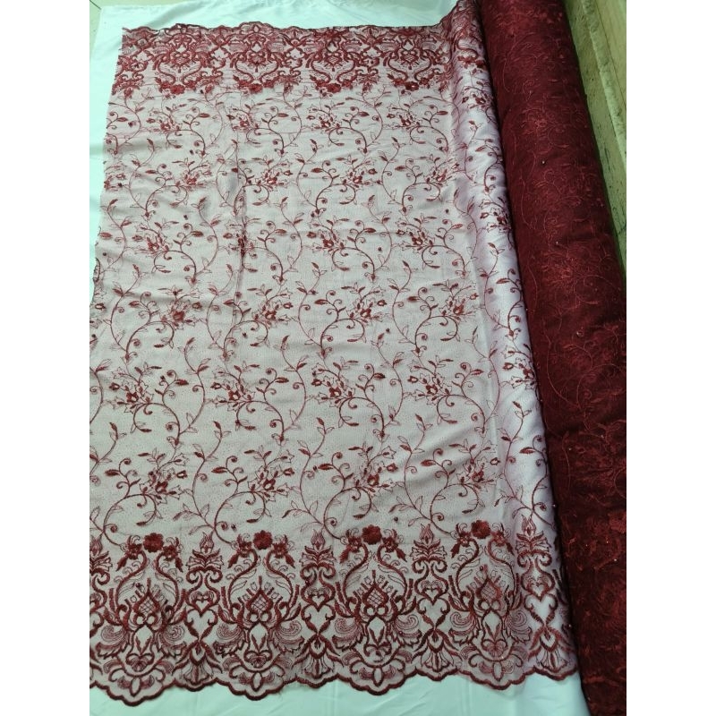 Jual Tile Akar Pinggiran / Mutiara / Bahan Kebaya | Shopee Indonesia