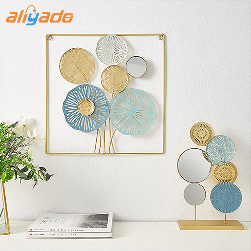 Jual Wall Decor Hiasan Dinding Besi Metalik Dekorasi Dinding Dengan ...