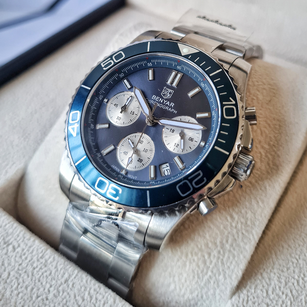 Jual BENYAR Revenant Jam Tangan Pria Original Quartz Baterai Analog