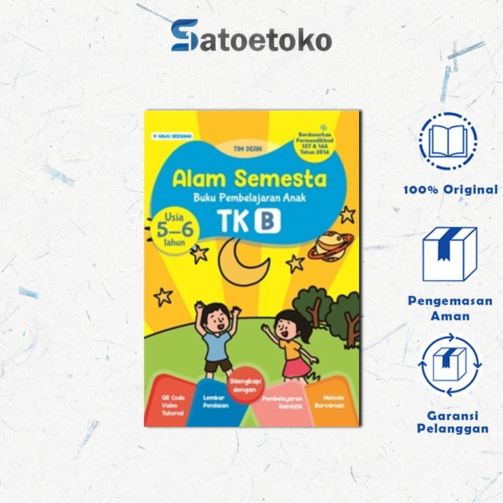 Jual Alam Semesta, Buku Pembelajaran Anak TK-B, Usia 5-6 Tahun | Shopee ...