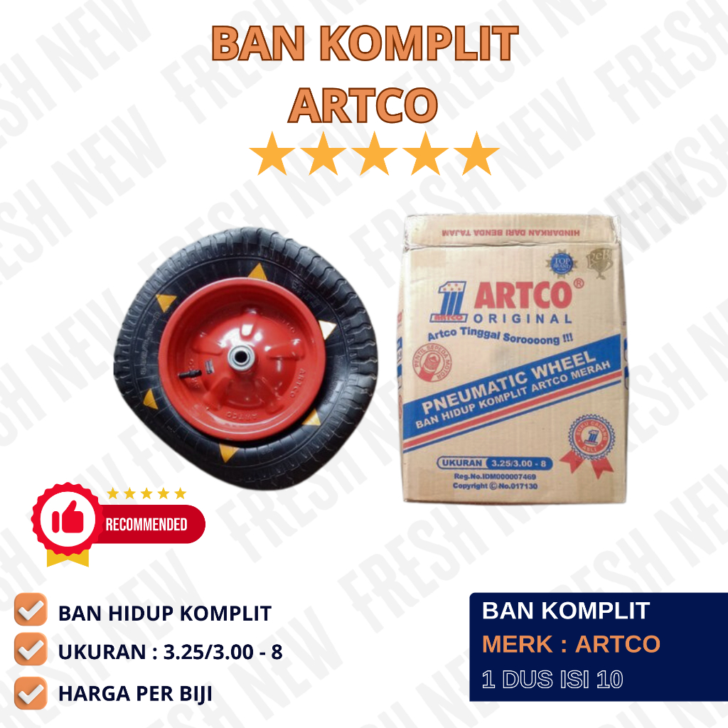 Jual Ban Komplit Artco Sorong Kereta Sorong Original Ban Lengkap