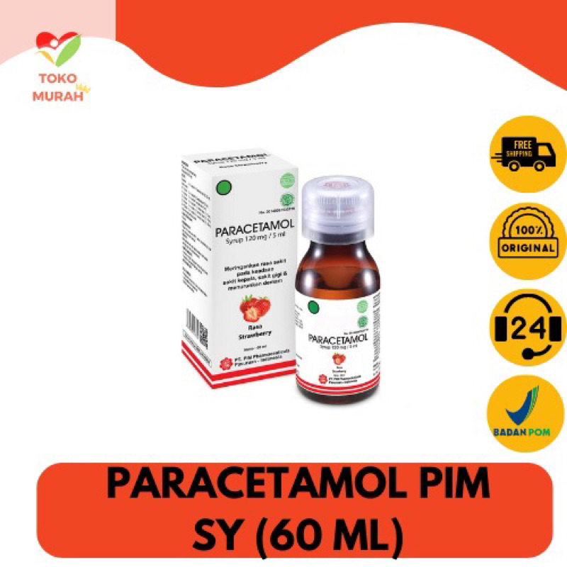 Jual PARACETAMOL PIM SY 60 ML | Shopee Indonesia