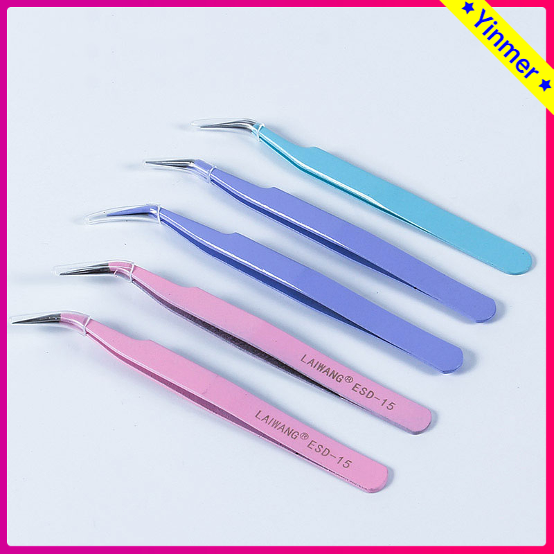 Jual COD Tweezer Sticker Pinset Bengkok Pinset Lurus Pinset Lengkung ...