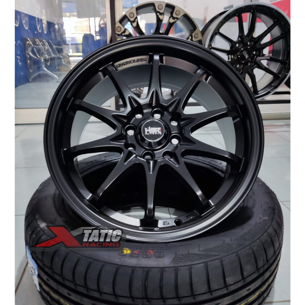 Jual Velg Pelek Racing R15 Hsr Hiroshima Holle 4 Buat Yaris Mazda2 ...