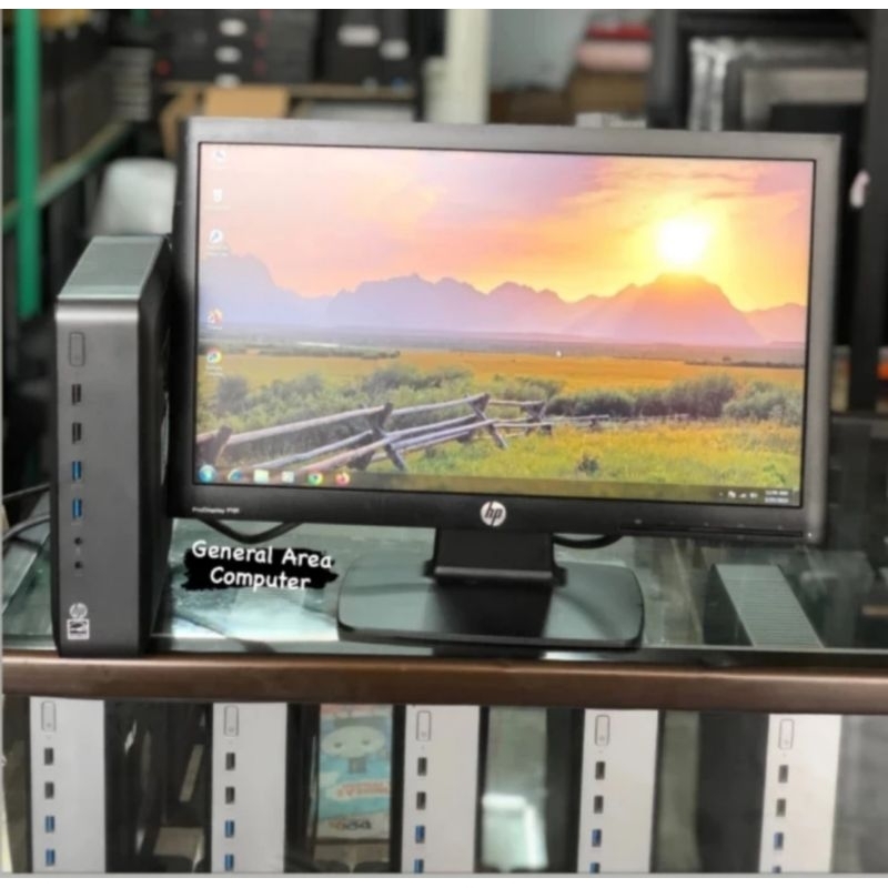 Jual PAKETAN HP T620 PLUS AMD GX-420CA RAM 8 GB SSD 128GB M2 LED HP 19 ...