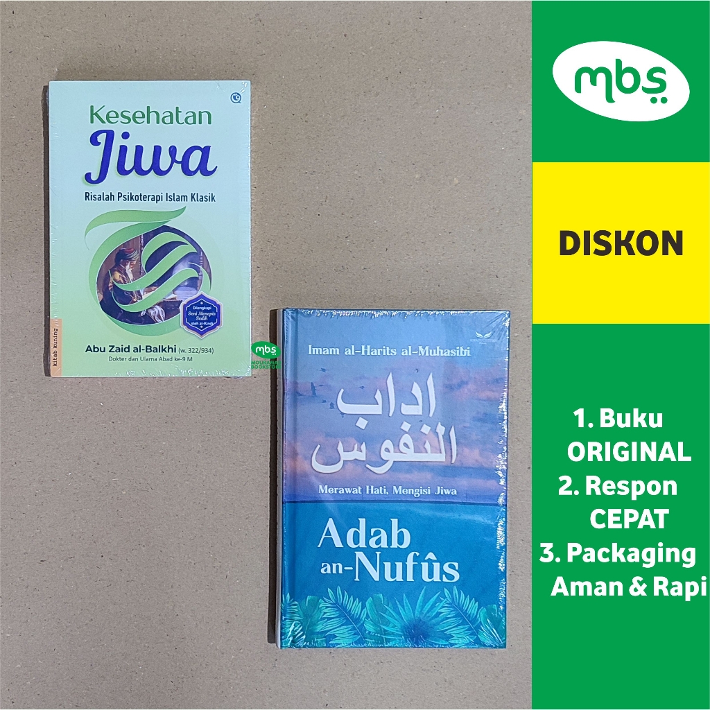 Jual PAKET BUKU ADAB AN-NUFUS MERAWAT HATI MENGISI JIWA & KESEHATAN ...