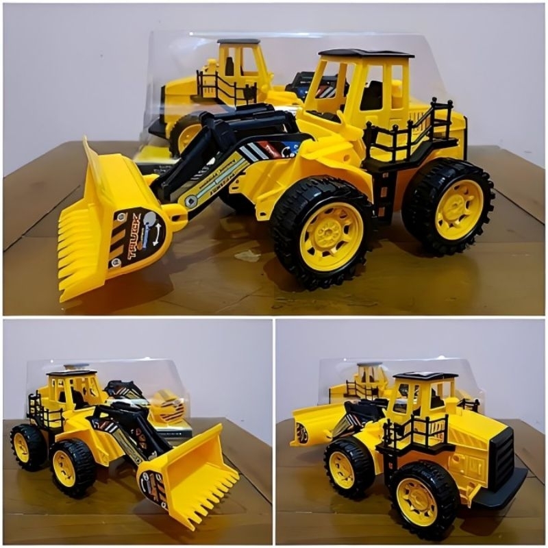 Jual Mainan Truk Buldozer Besar Murah Jalan Tanpa Baterai - Mobil