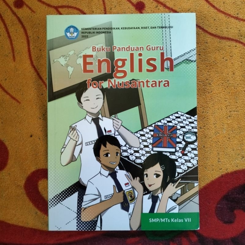 Jual ORIGINAL BUKU GURU BAHASA INGGRIS KELAS 7 SMP KURIKULUM MERDEKA ...