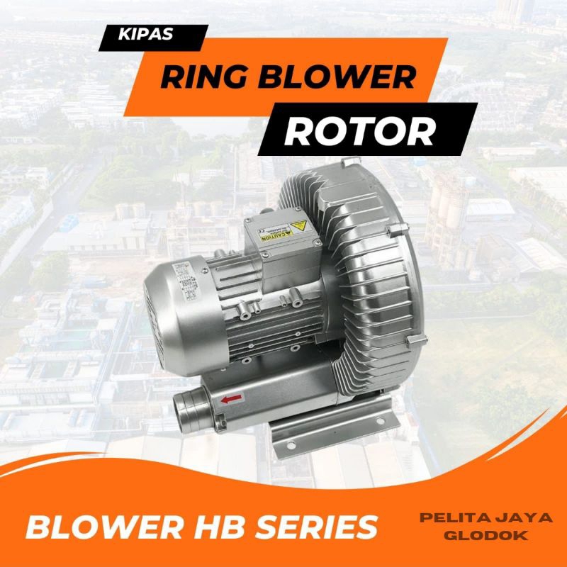 Jual Ring Blower 1/2 Hp Blower Tambak Rotor HB-370 Vortex 0,5HP 220v ...
