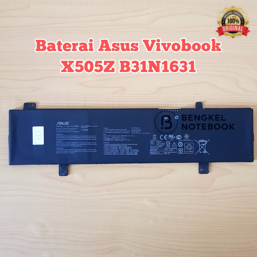 Jual Baterai Asus Vivobook X Z F Za F Ba X Ba X Bp X Za B N Shopee Indonesia