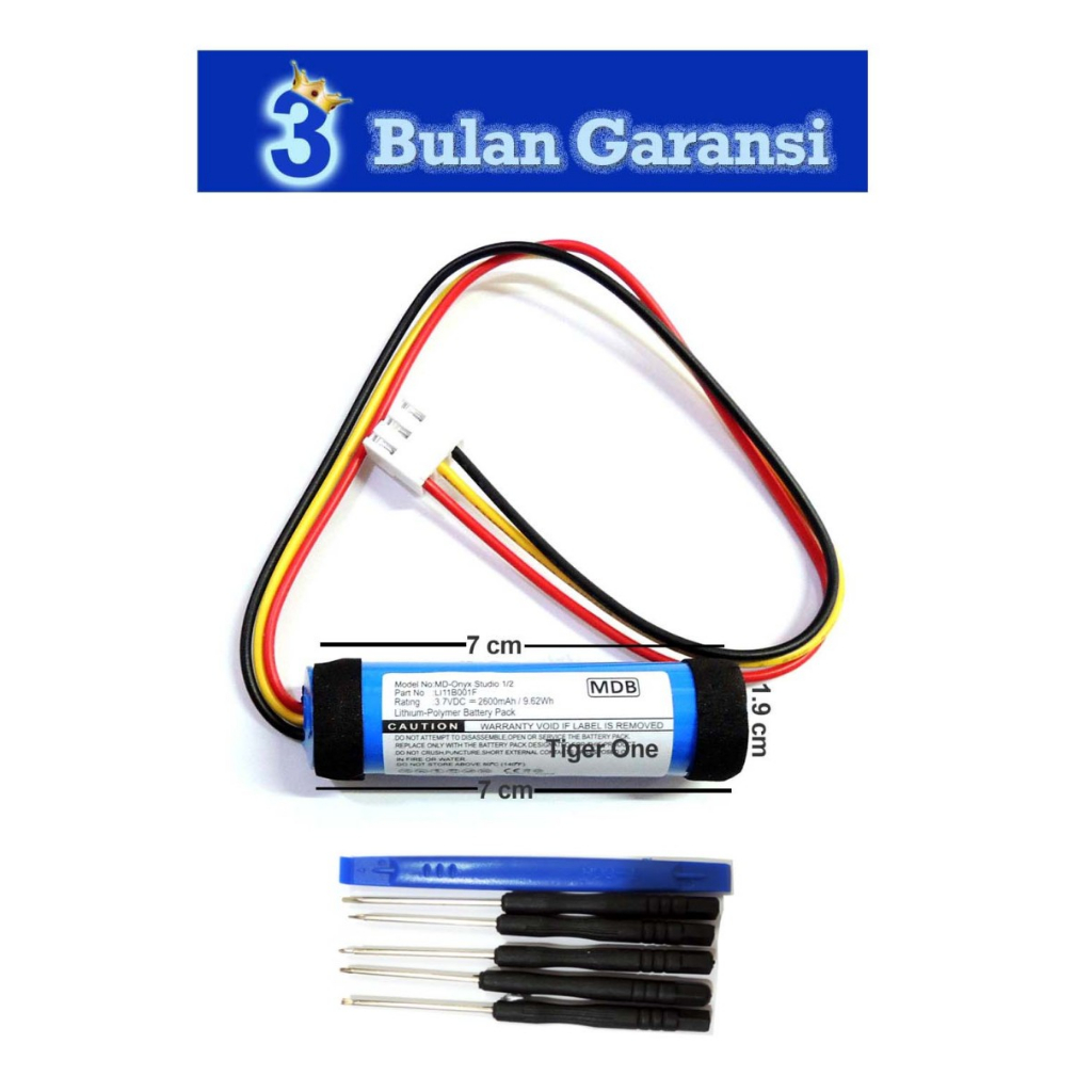 Sostituzione Della Batteria Per Harman / Kardon LI11B001F Per Casse Acustiche 2600 Mah 3 7 V Li Ion