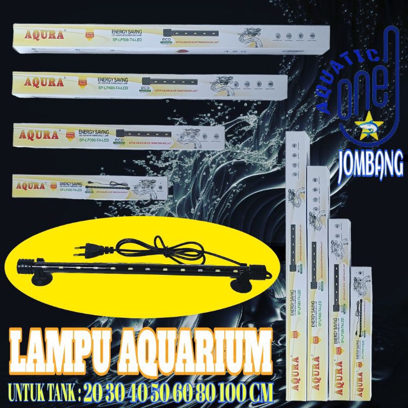 Jual Lampu Celup Led Aquarium All Merk 20 30 40 50 60 Cm Akuarium Lamp