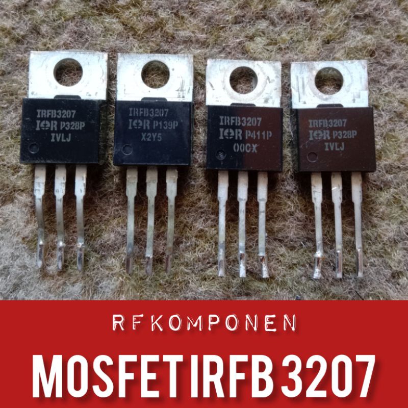 Jual MOSFET IRFB 3207 ( 180A 75v ) | Shopee Indonesia