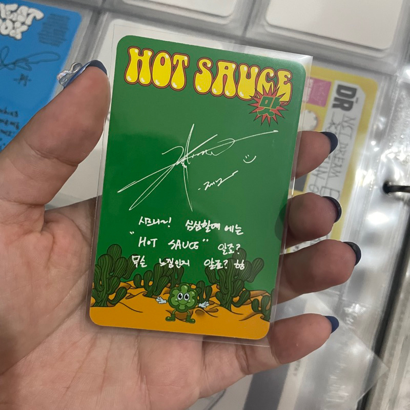 Jual Jeno boring PC photocard jenbor hotsa hot sauce album nct dream ...