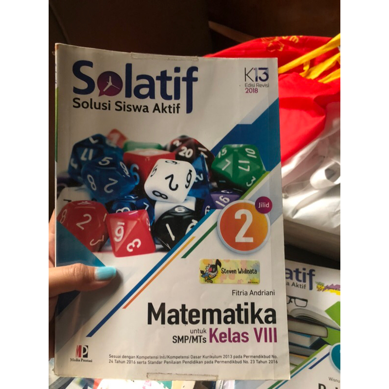 Jual Buku Solatif solusi siswa aktif kelas VIII kelas 8 SMP MTs ...