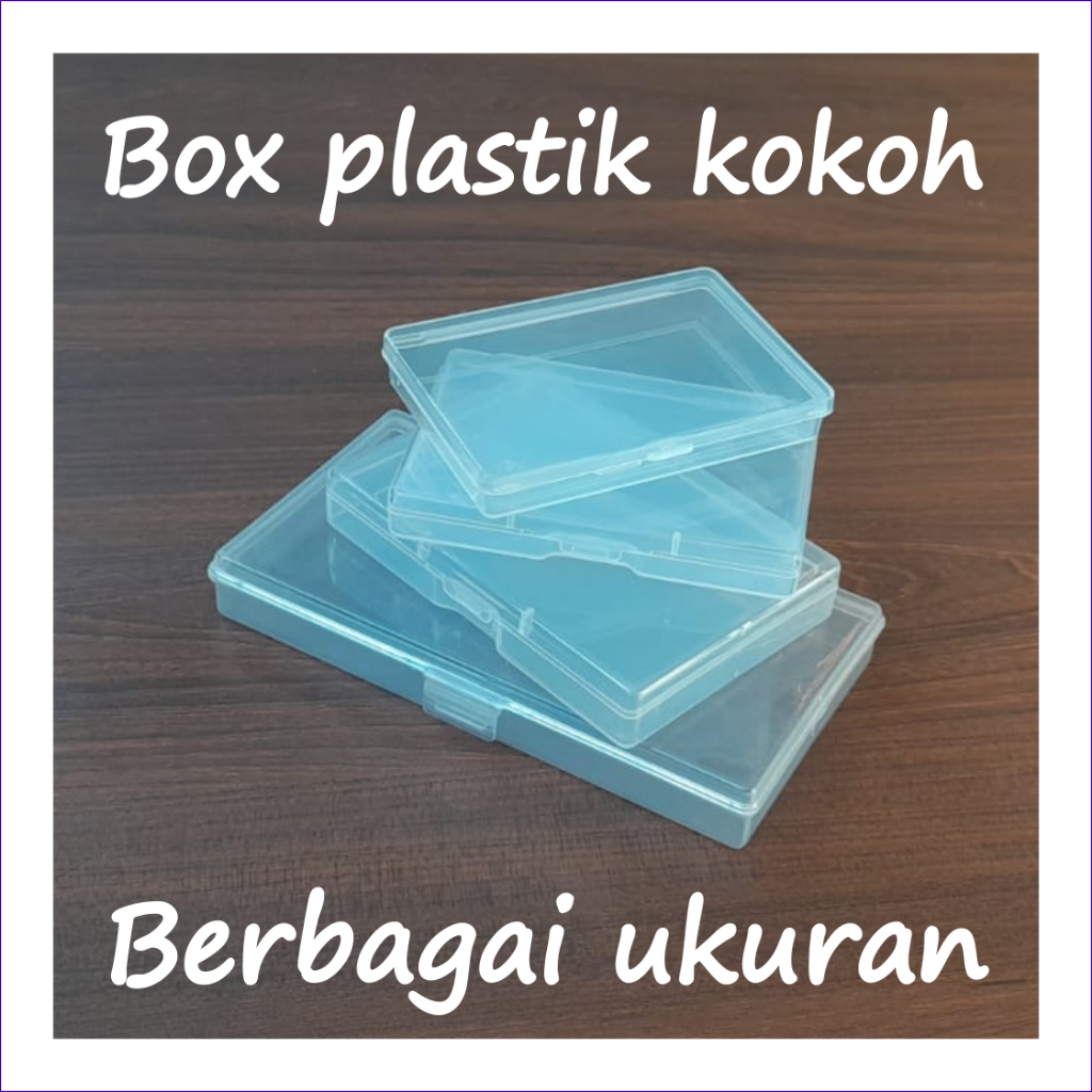 Jual Kotakbox Plastik Pp Untuk Hobi Dan Koleksi Shopee Indonesia