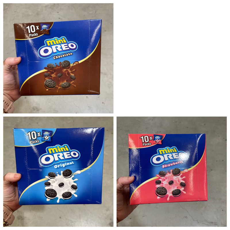 Jual Oreo Mini Box Isi Original Chocolate Strawberry Biskuit Krim