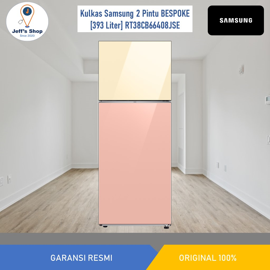 Jual Samsung Kulkas 2 Pintu BESPOKE [393 Liter] RT38CB66408JSE | Shopee ...