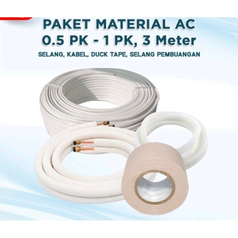 Jual Paket Matrial Ac Berkualitas | Shopee Indonesia