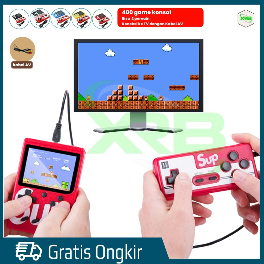 Jual 2in1 GAMEBOY 400in1 Games 8 BIT Mini Game | Shopee Indonesia