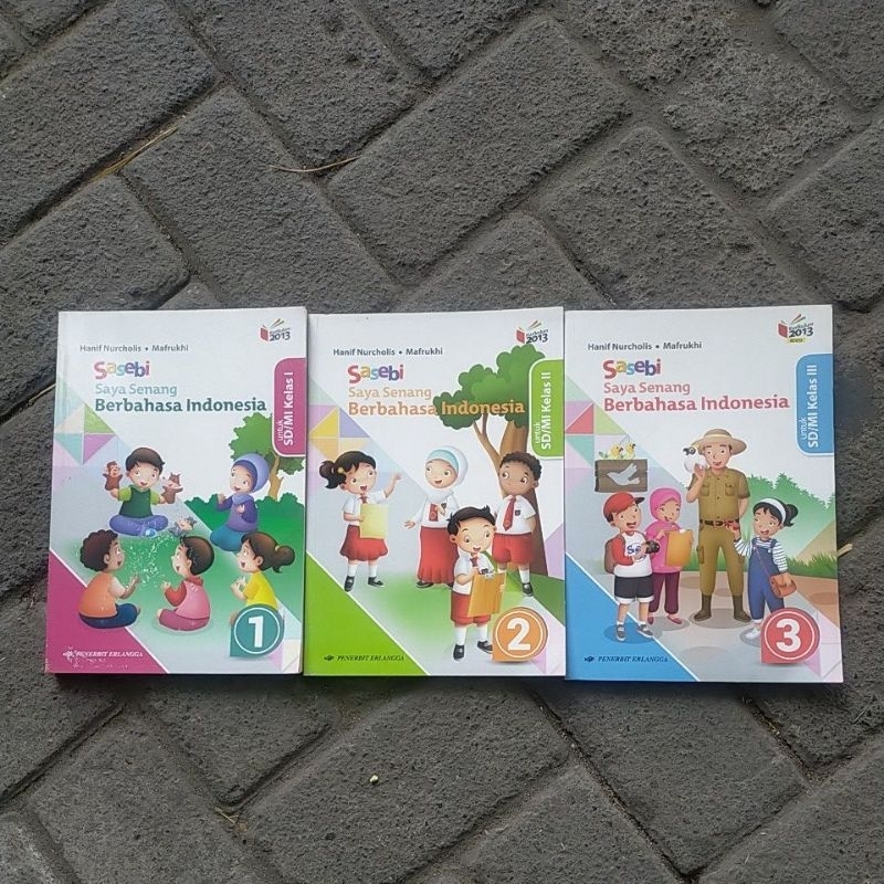 Jual Sasebi Saya Senang Berbahasa Indonesia Untuk Kelas 1,2,& 3 SD/MI ...