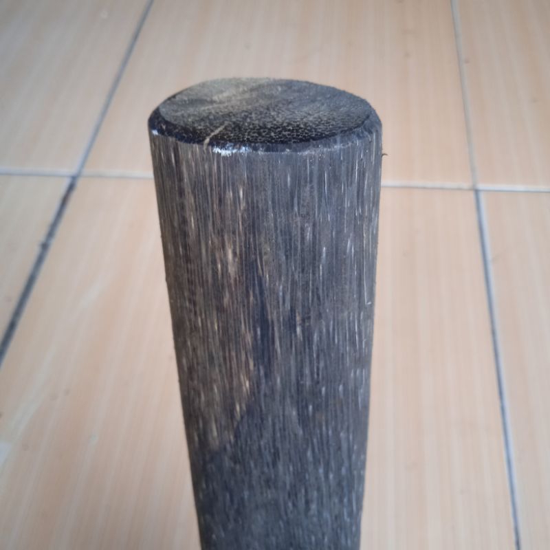 Jual Alu Kayu Tumbukan Kayu Aren Tua Hitam Halu Lumpang Lesung