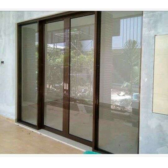 Jual Pintu Sliding Kaca Aluminium Penyekat Ruangan Shopee Indonesia