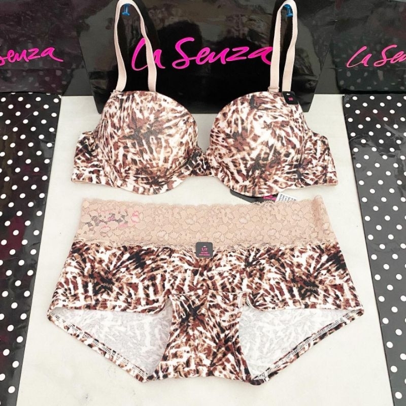 Jual La Senza Remix Cotton Bra No Push Up Tie Dyegeo 100 Original Ada Tag And Label 11132104 5162