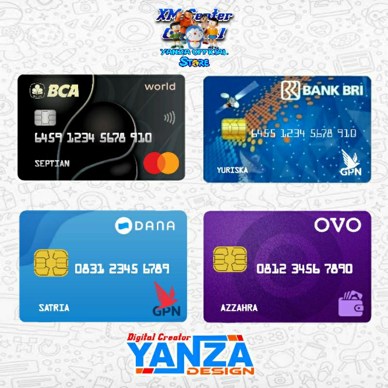 Jual Sticker WA / Sticker WhatsApp Rekening BANK | Shopee Indonesia