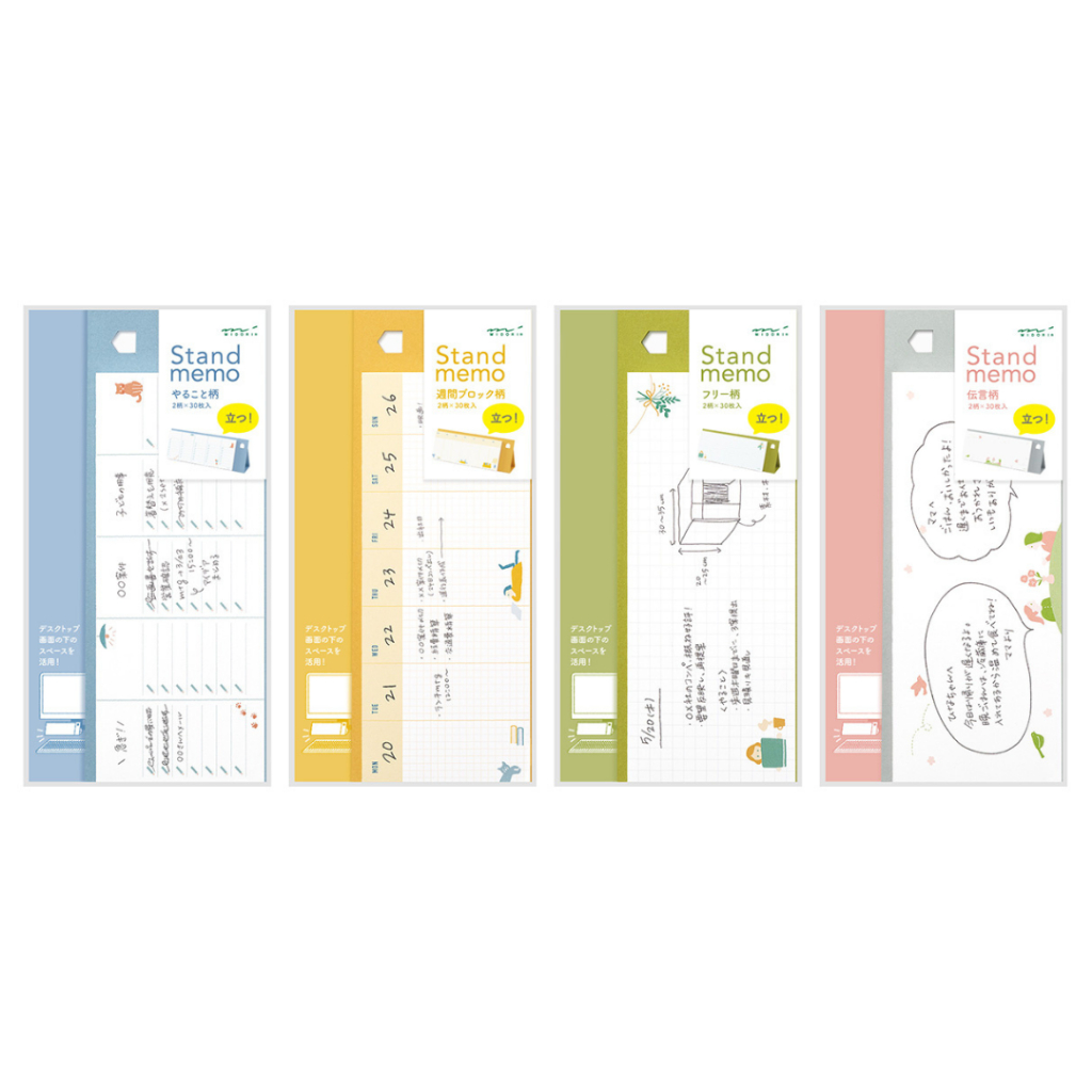 Jual Midori Standing Memo Horizontal Type To Do List Memo Pad Catatan ...