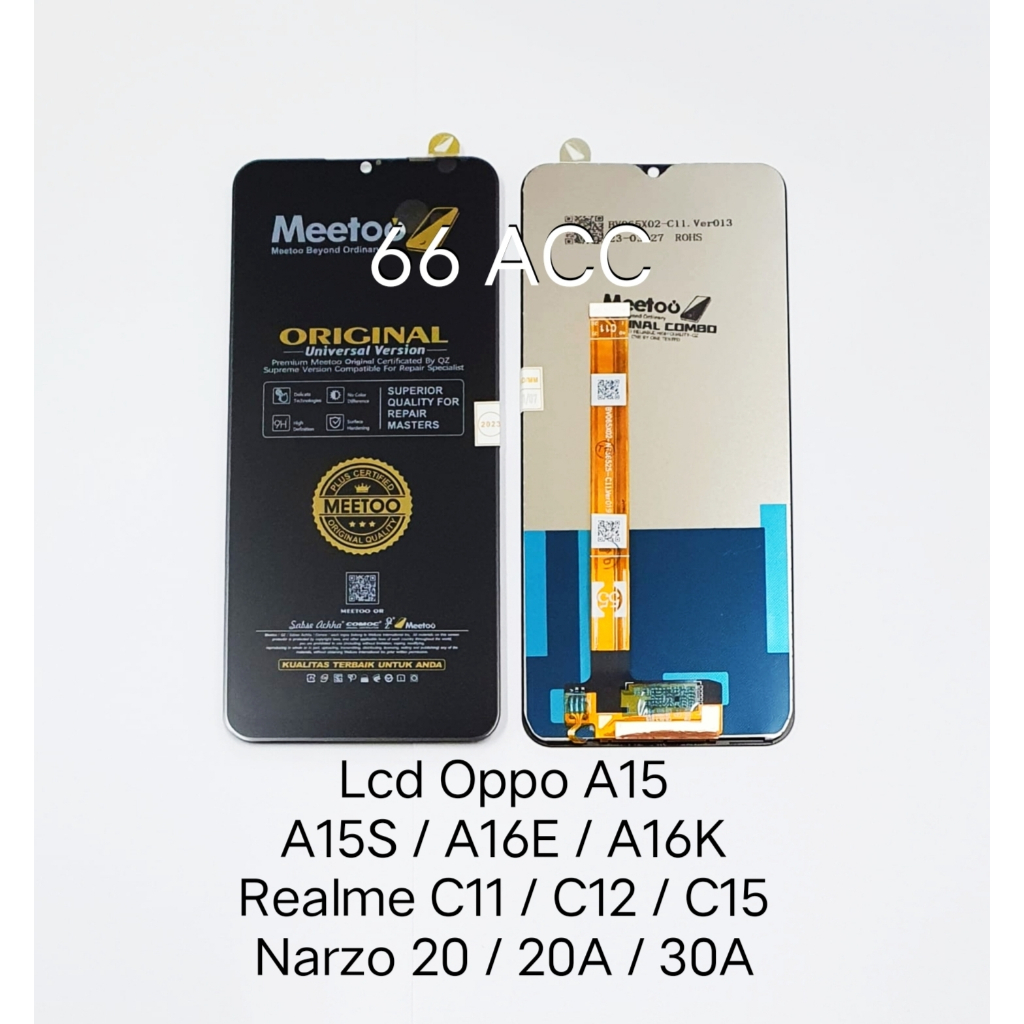 Jual Lcd Oppo A15 A15s A16e A16k Realme C11 2020 C12 C15 Narzo 20 20a 30a 3338