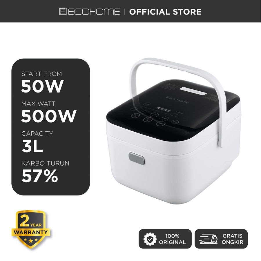 Jual Ecohome Rice Cooker Low Carbo ELS888 Low Sugar Penanak