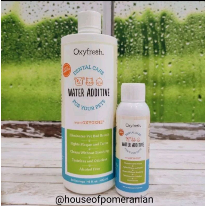 Jual Oxyfresh Pet Water Additive 30 ml Shopee Indonesia