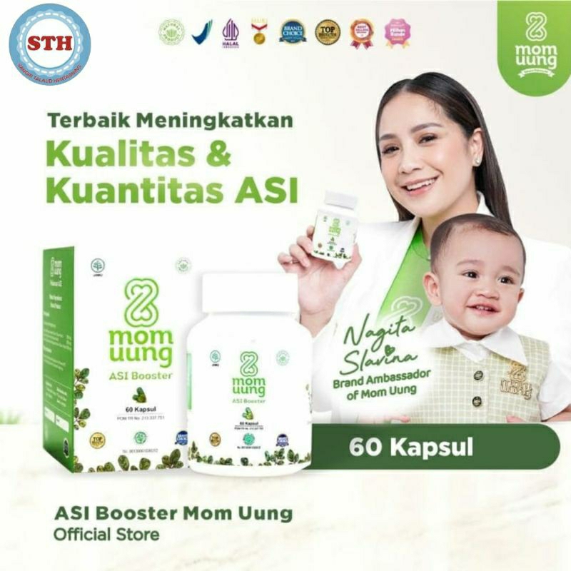 Jual MOM UUNG ASI BOOSTER 60 KAPSUL / PELANCAR ASI NATURAL / ASI