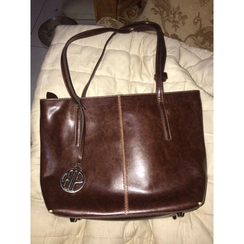 Jual PRELOVED Tote Bag Hush Puppies Shopee Indonesia