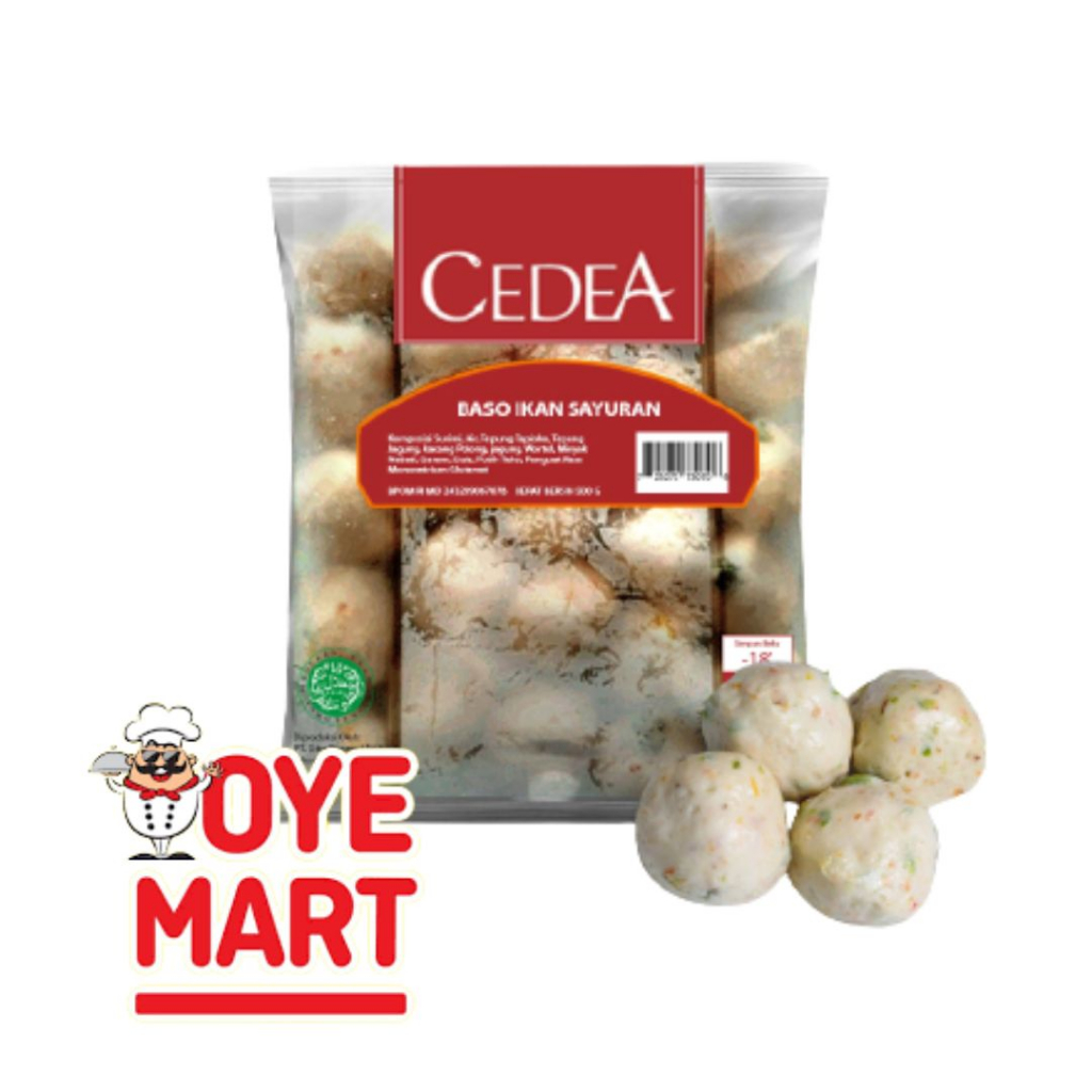 Jual Cedea Baso Ikan Sayuran 500gr Bakso Ikan Sayuran Shopee Indonesia