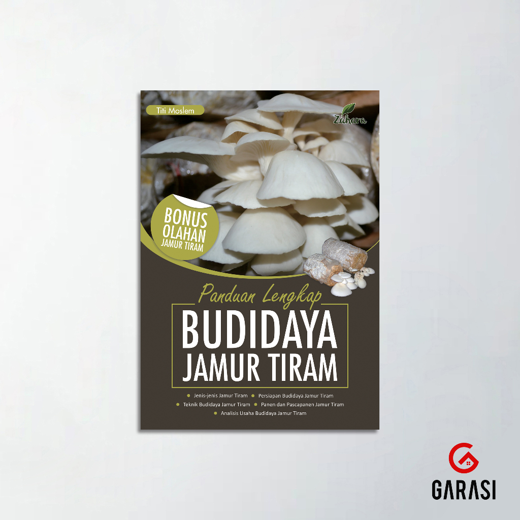 Jual Buku Panduan Lengkap Budidaya Jamur Tiram | Shopee Indonesia