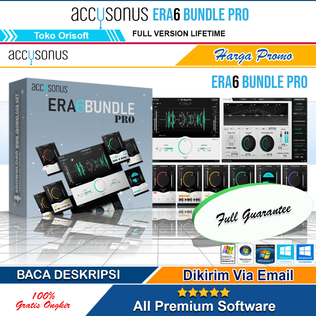 Jual VST Plugins Accusonus ERA 6 Bundle Pro v6.2 + Voice Changer
