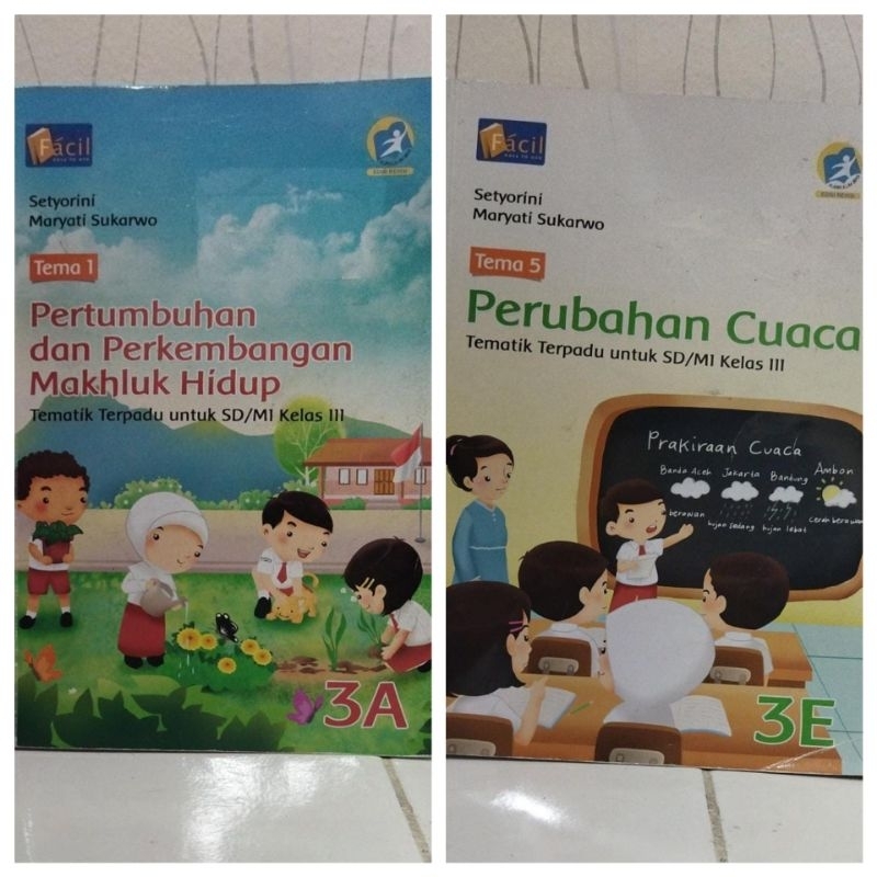 Jual Buku Tema kelas 3 SD | Shopee Indonesia
