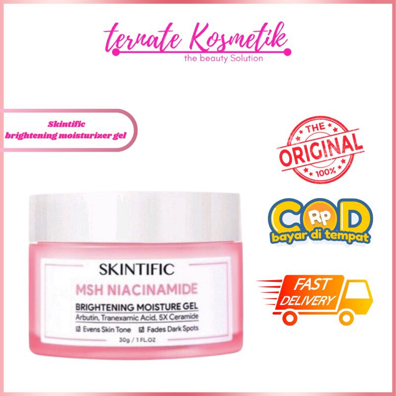 Jual Skintific Msh Niacinamide Brightening Moisturizer Glowing Moisture