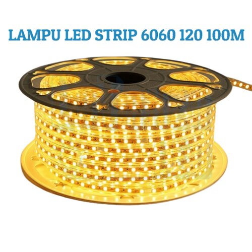 Jual LAMPU LED STRIPS HL - 6060 120 100METER LED STRIPS LIGHT | Shopee ...